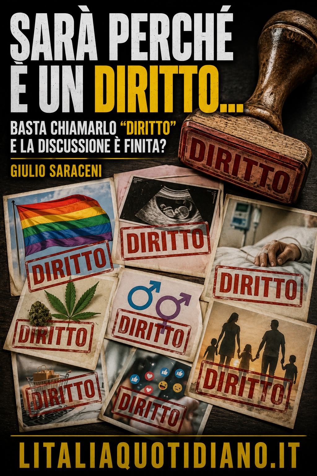 Sarà perché è un diritto…