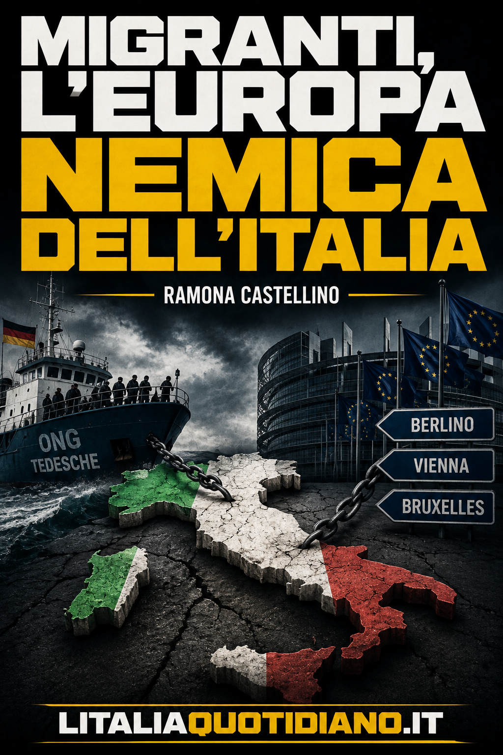Migranti, l’Europa nemica dell’Italia