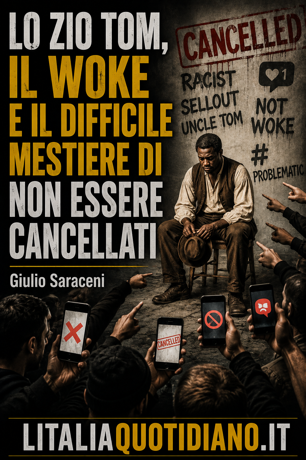 Lo zio Tom, il Woke e il difficile mestiere di non essere cancellati